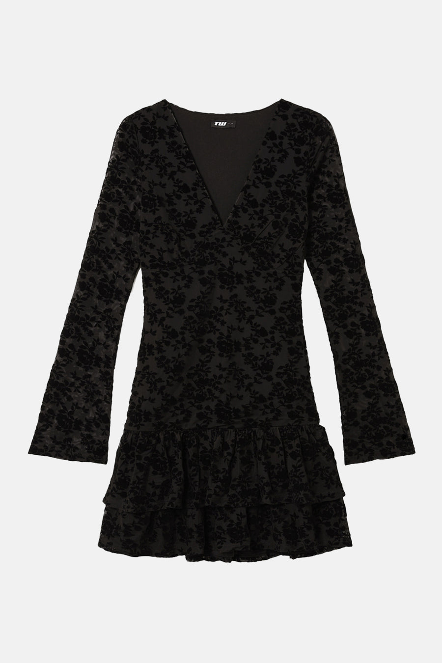 Robe à manches longues - noir