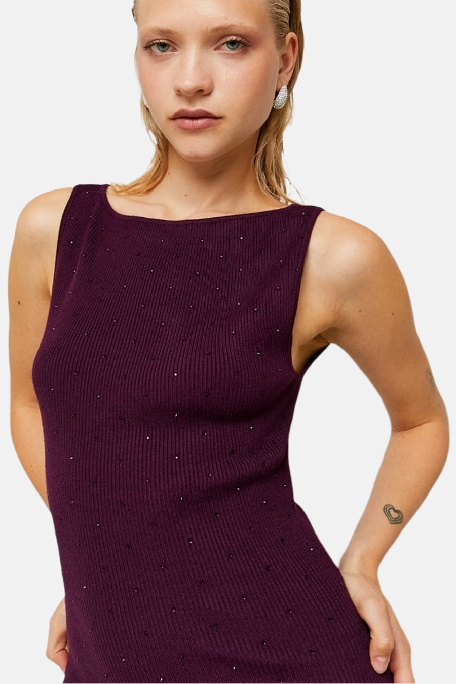 Kleedje - paars - TALLY WEIJL