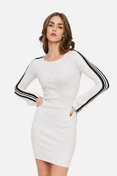 Robes manches longues Blanc - TALLY WEIJL