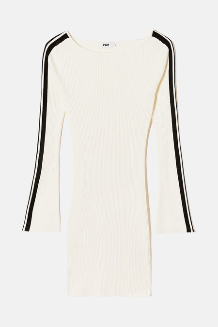 Robe à manches longues - blanc
