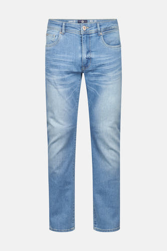Slim fit jeans van denim van Petrol Industries®, in een lichte wassing met subtiele slijtageplekken.
