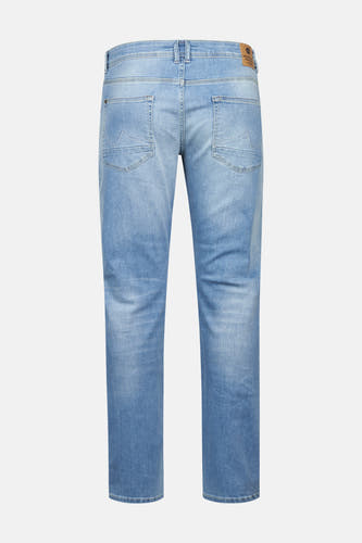 Slim fit jeans denim van Petrol Industries®, achterkant weergegeven.

