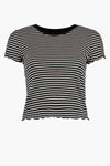 T-shirt (korte mouwen) Zwart - HAILYS