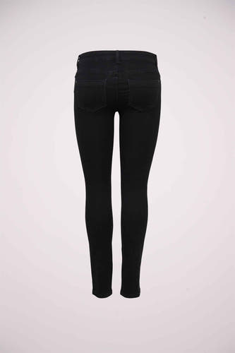 Skinny jeans - black denim