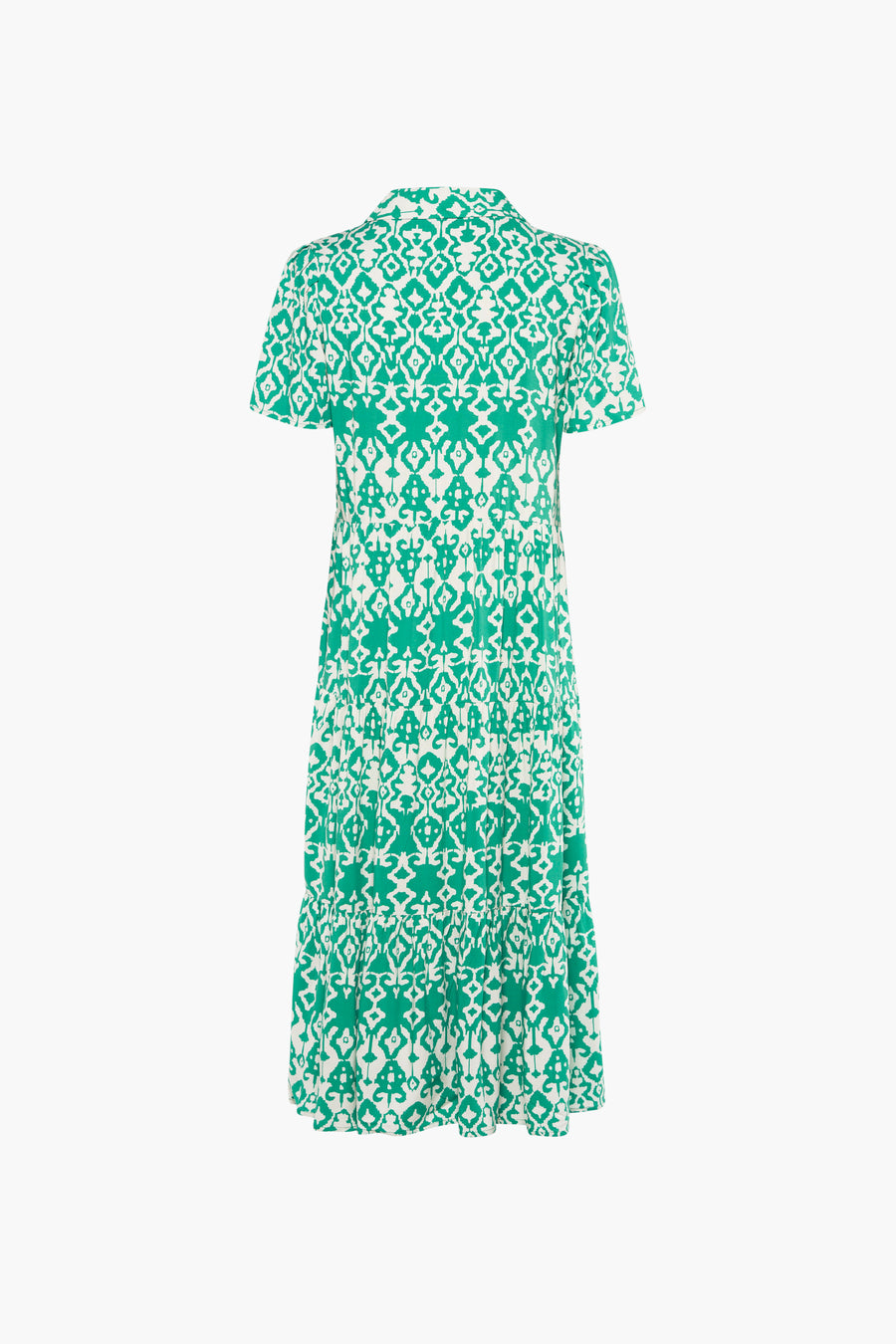Kleedje met korte mouwen - groen