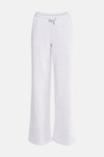 Grijze joggingbroek van TALLY WEIJL, met wijde pijpen en een trekkoord in de tailleband.