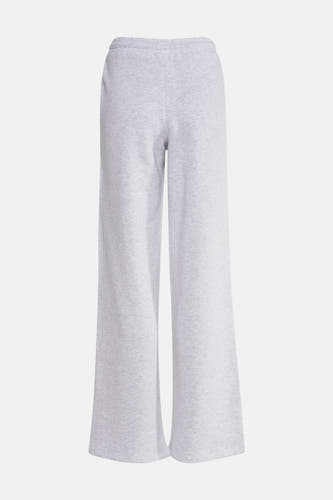 Grijze joggingbroek van TALLY WEIJL, met wijde pijpen, op een witte achtergrond.
