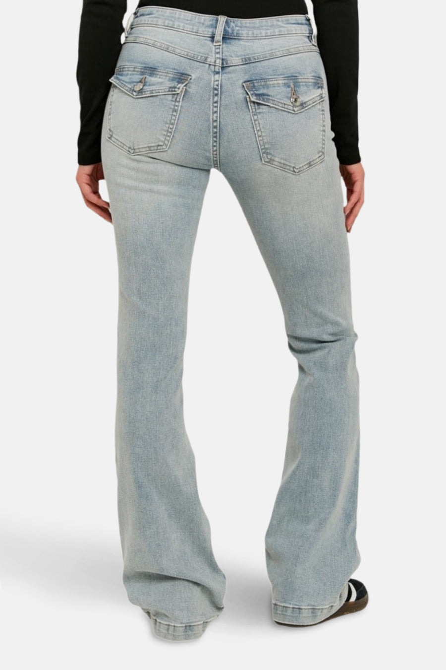 Jeans bootcut mid blue denim - TALLY WEIJL - TALLY WEIJL