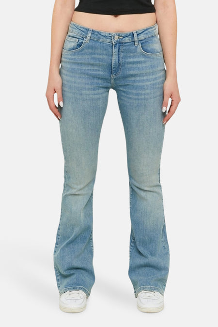 Jeans flared Light blue denim - TALLY WEIJL