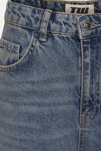 SPADEMINDY - mid blue denim - TALLY WEIJL