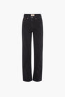 Straight jeans - black denim