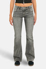 Jeans - light grey denim