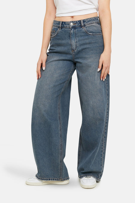 SPADESKATE - Mid blue denim