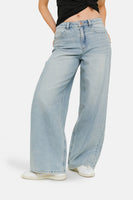 Jeans wide Light blue denim - TALLY WEIJL
