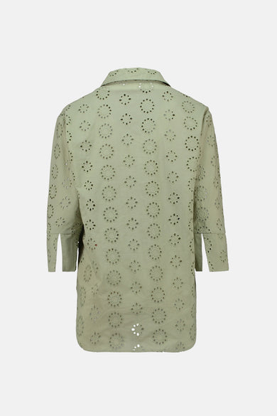 Chemise à manches longues - vert