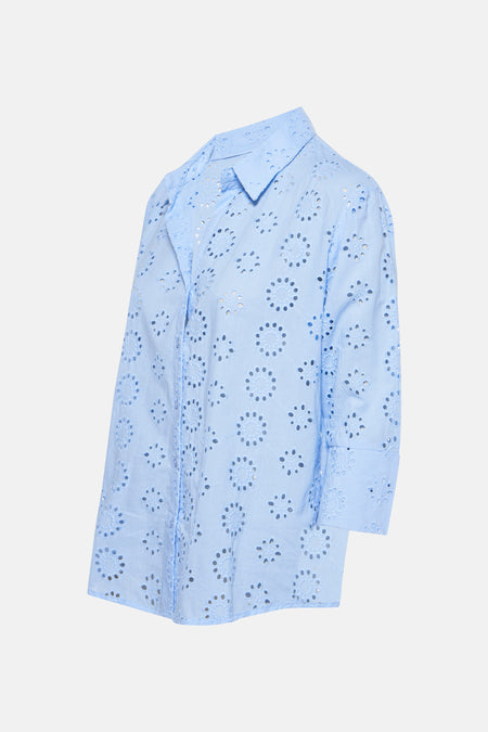 Hemd (lange mouwen) Blauw - HAILYS