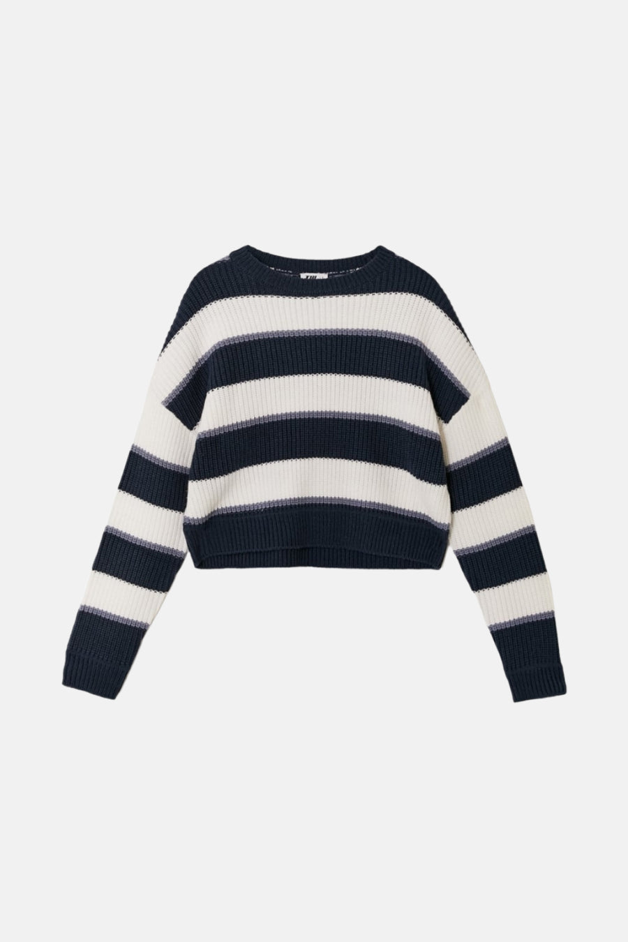 Pull met ronde hals - blauw - TALLY WEIJL - 4