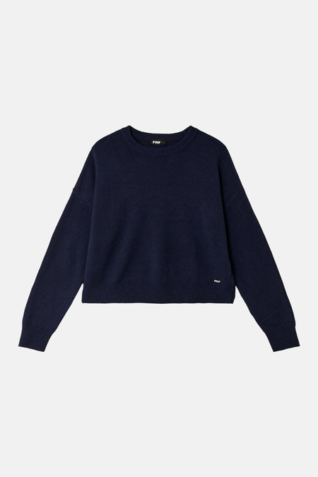 Pull col O bleu - TALLY WEIJL