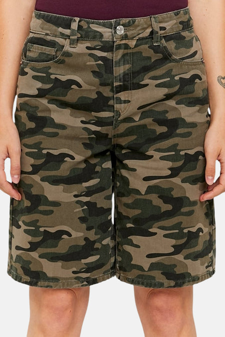 5-pocket short - Kaki