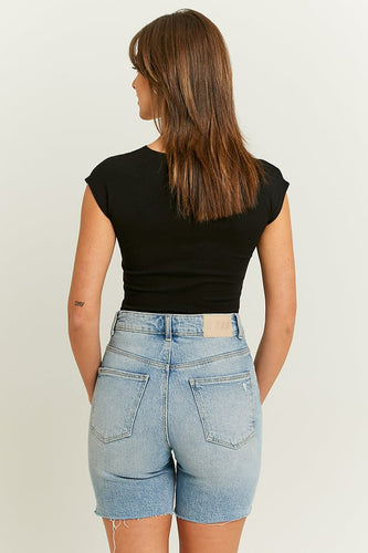 Short - mid blue denim - TALLY WEIJL