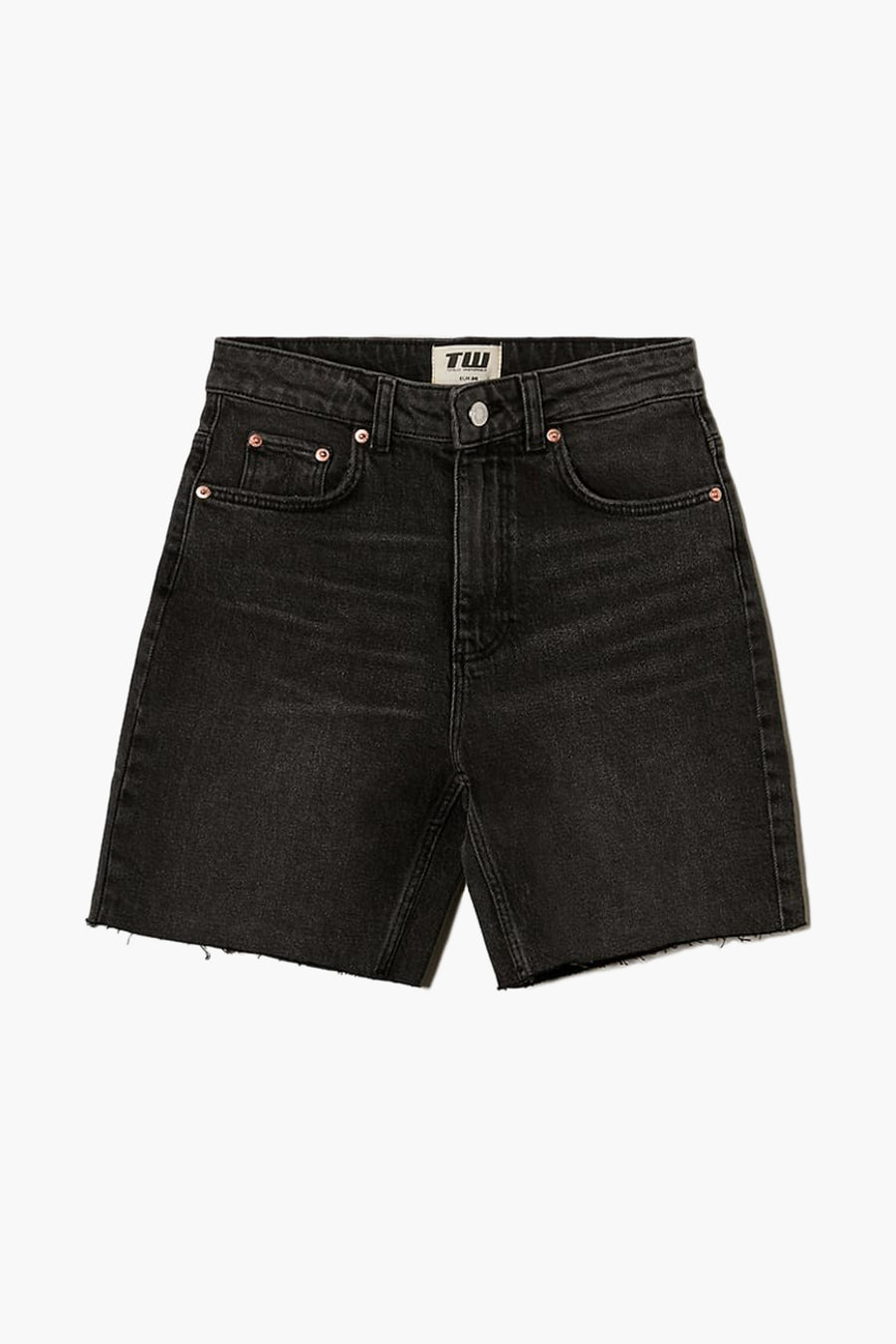 Short - black denim - TALLY WEIJL