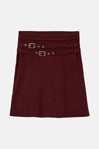 Korte rok - Bordeaux - TALLY WEIJL