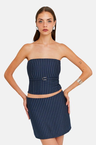 Korte rok - blauw - TALLY WEIJL