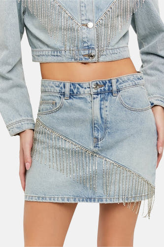 Jupe - Light blue denim