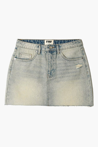 Jupe courte - light blue denim - TALLY WEIJL - 2