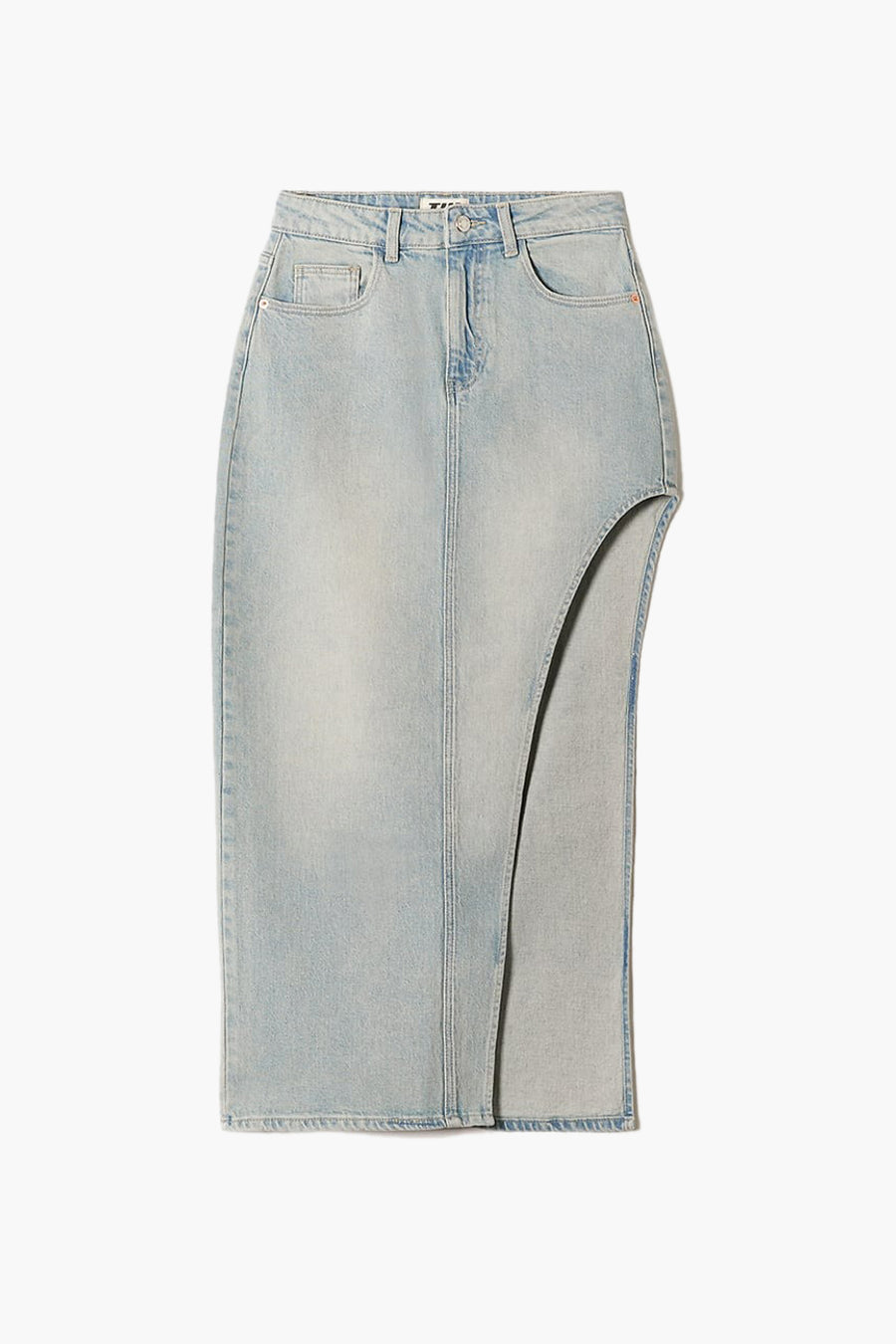 Lange rok - light blue denim
