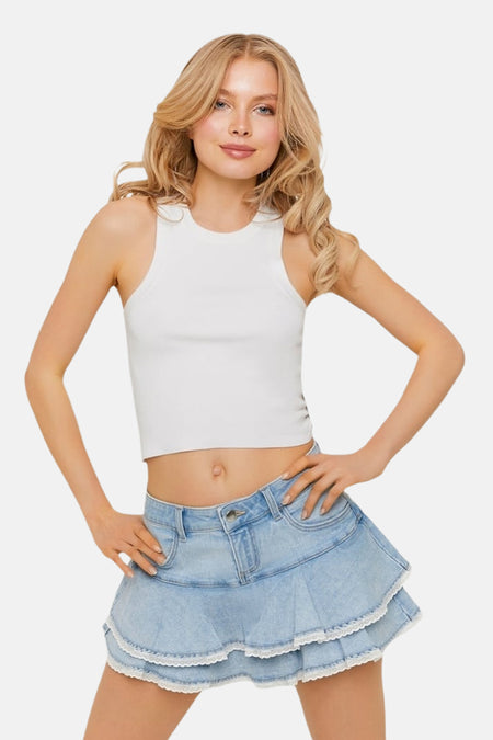 Rok - light blue denim
