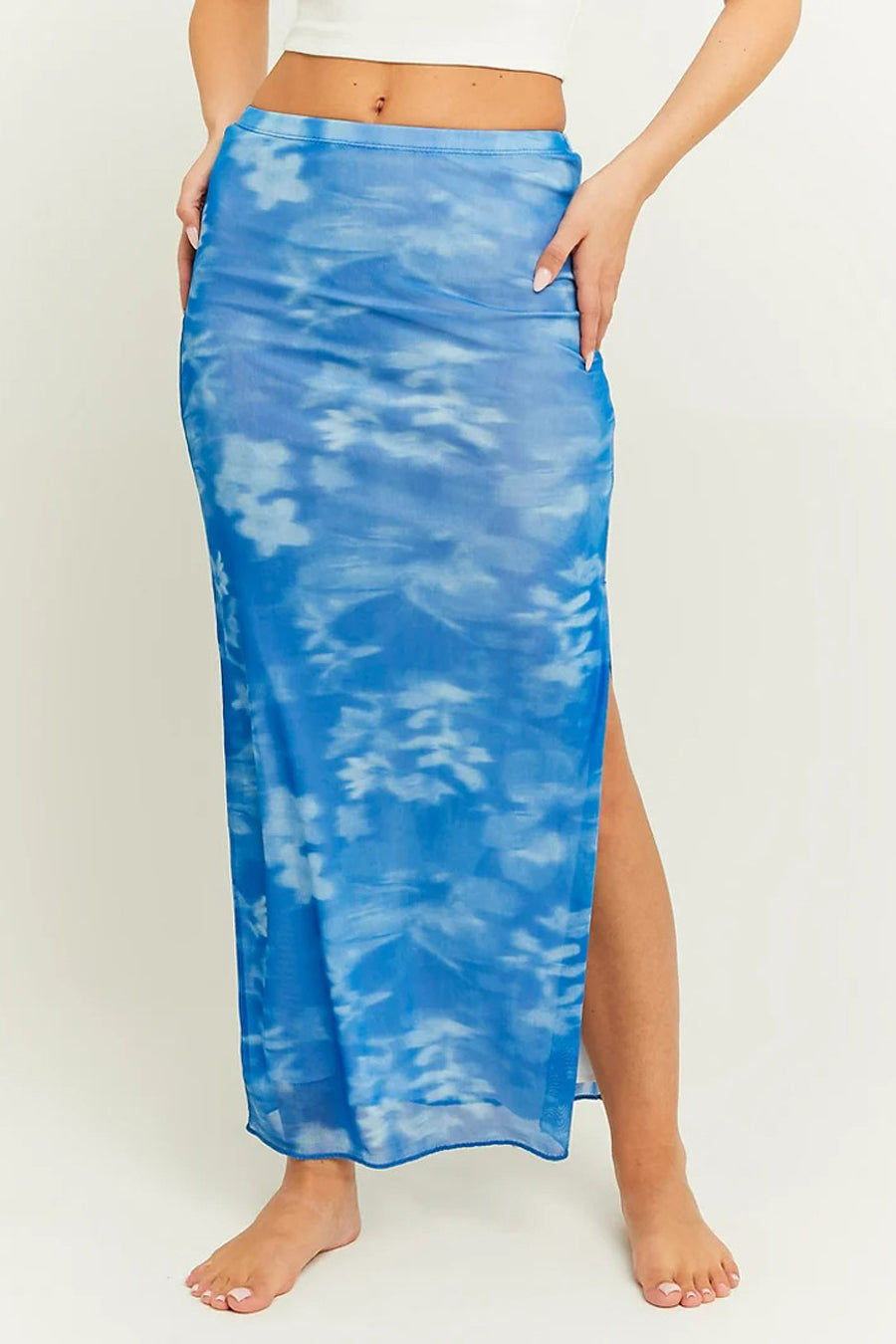 Rok (lang) Blauw - TALLY WEIJL