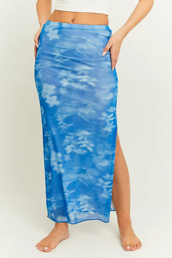Rok (lang) Blauw - TALLY WEIJL