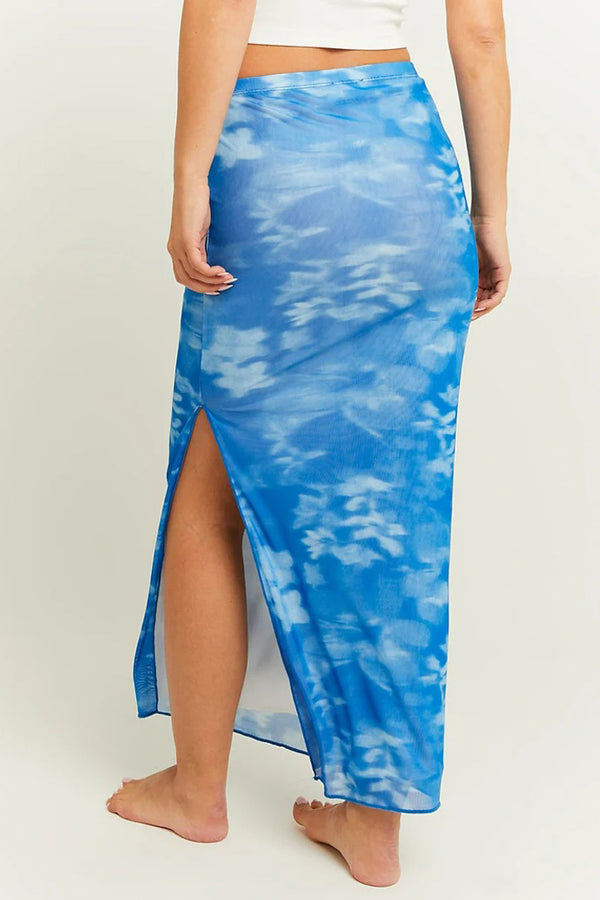 Rok (lang) Blauw - TALLY WEIJL