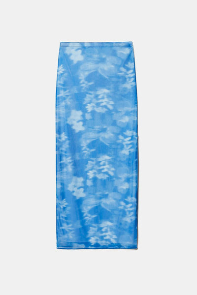 Rok (lang) Blauw - TALLY WEIJL