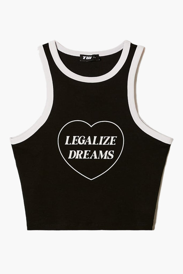 Tanktop Zwart - TALLY WEIJL