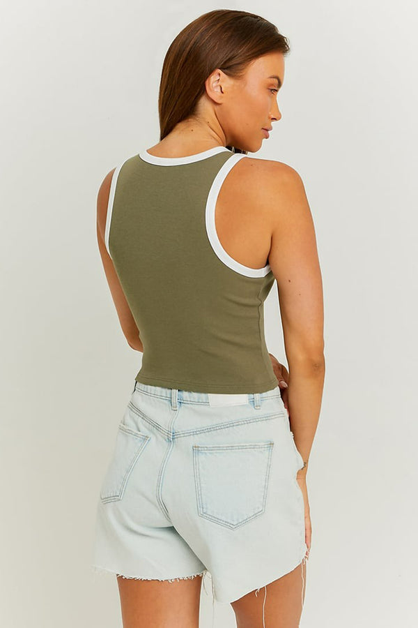 Tanktop Grijs - TALLY WEIJL
