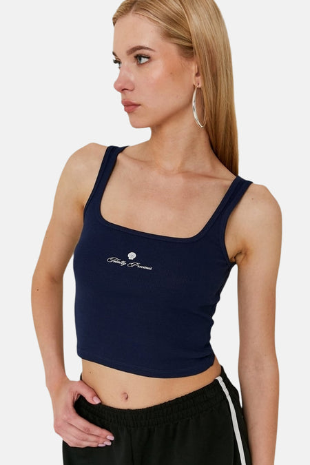 Top (zonder mouwen) Blauw - TALLY WEIJL