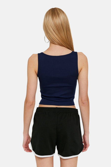 Top (zonder mouwen) Blauw - TALLY WEIJL