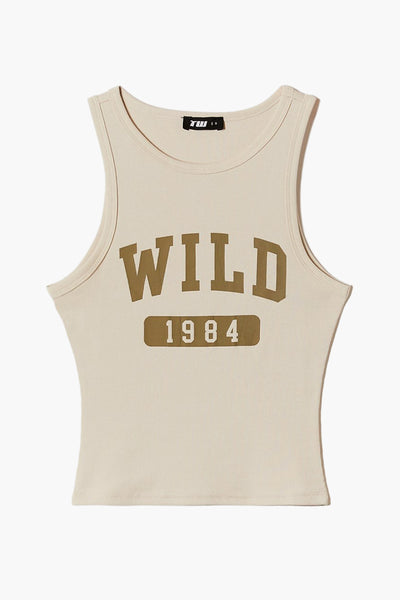 Tanktop Beige - TALLY WEIJL