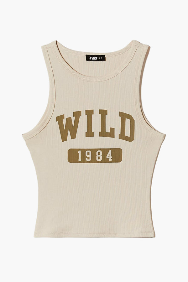 Tanktop Beige - TALLY WEIJL