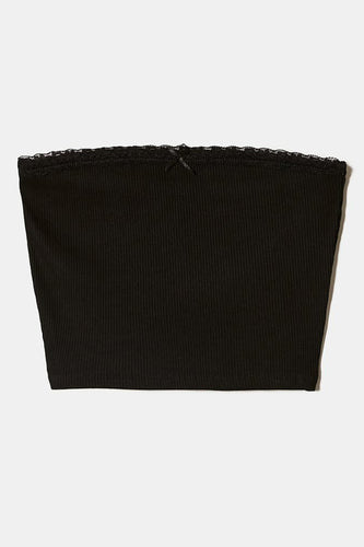 Top - zwart