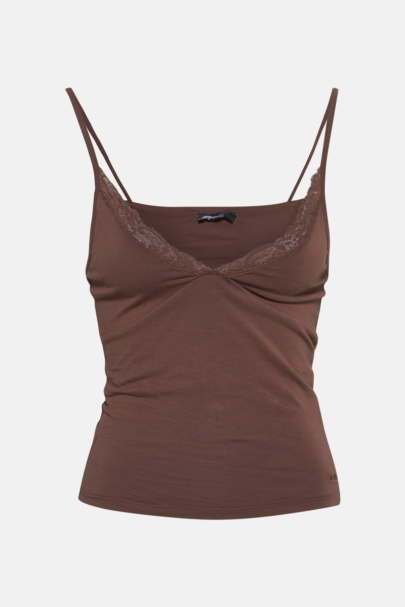 Top (bandes fines) Brun - TALLY WEIJL