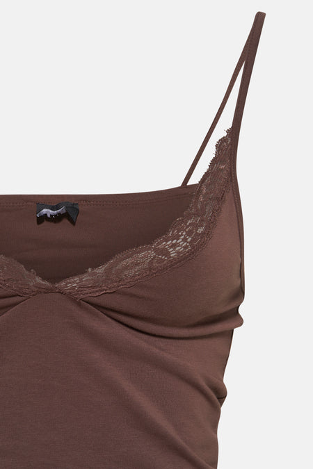 Top (bandes fines) Brun - TALLY WEIJL