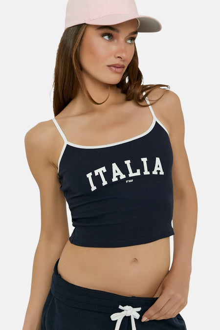 Top - blauw