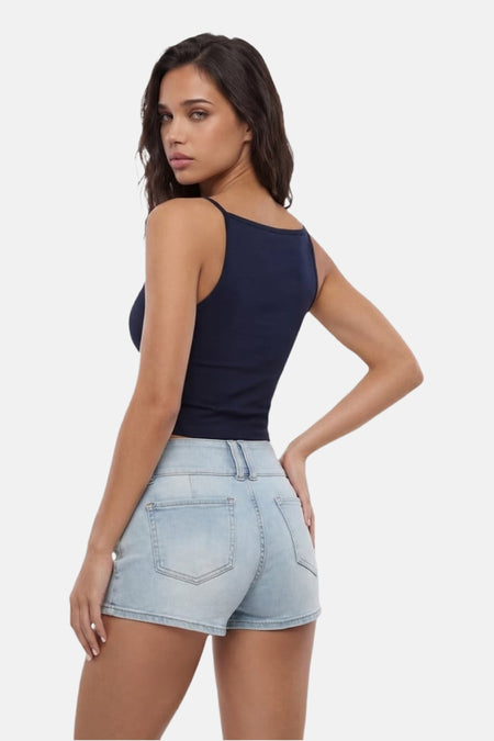 Top - blauw