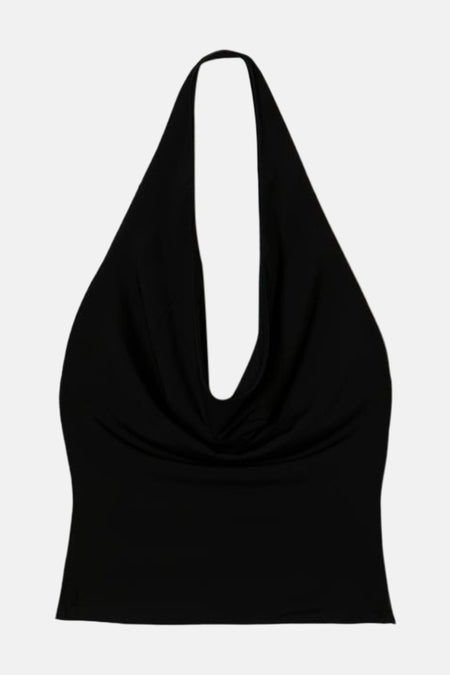 Top - zwart