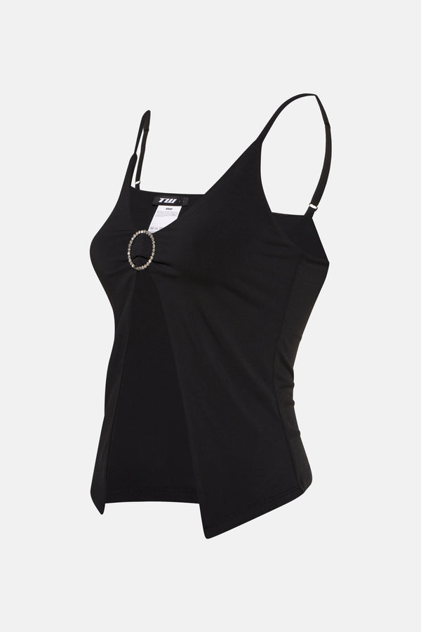 Top (spaghettibandjes) Zwart - TALLY WEIJL