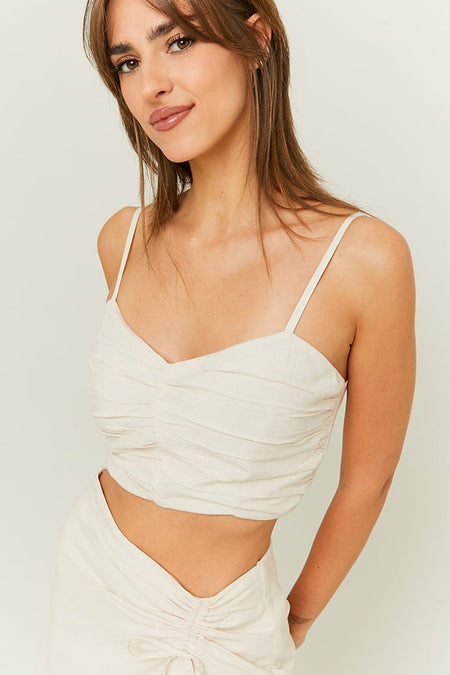 Blouse (zonder mouwen) Ecru - TALLY WEIJL