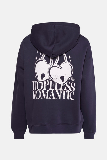 Sweater met kap Blauw - TALLY WEIJL